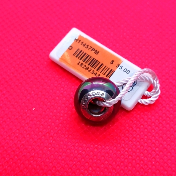 Persona Iridescent Bead in Sterling Silver - Picture 3 of 4